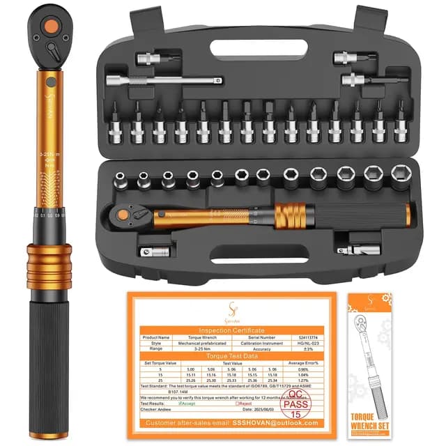 ss shovan 1/4 Zoll Drehmomentschlüssel Set