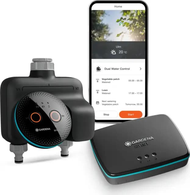 Gardena Smart Dual Water Control Bewässerungsset