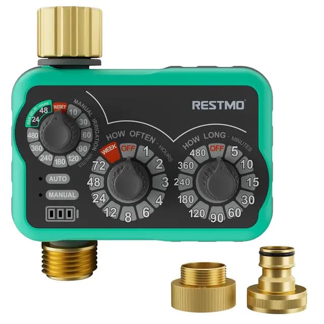 Restmo DE-O-HT-2A3-GN Bewässerungscomputer