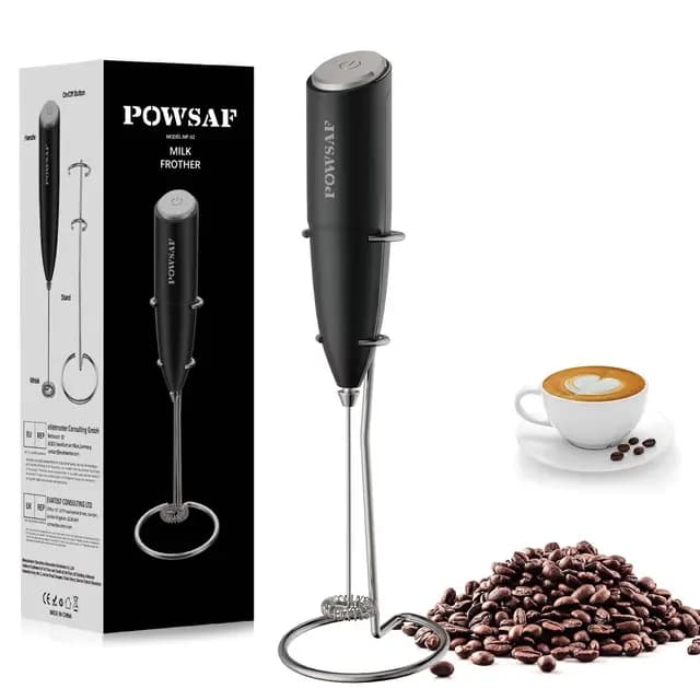 POWSAF Montalatte Elettrico Milchaufschäumer – Bild 1