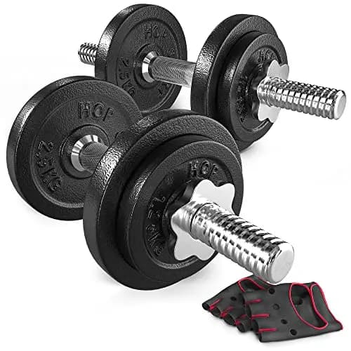 Hop-Sport Gusseisen Hantelscheiben Set
