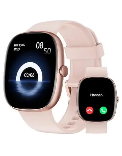 HUAKUA Smartwatch Damen Fitnessuhr