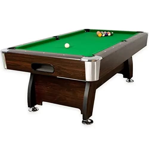 GAMES PLANET 7 ft Billardtisch Premium“ + Zubehör, 9 Farbvarianten, 214x122x82 cm (LxBxH)