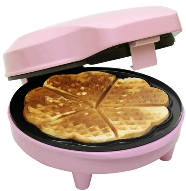 Bestron ASW217 Herzform-Waffeleisen