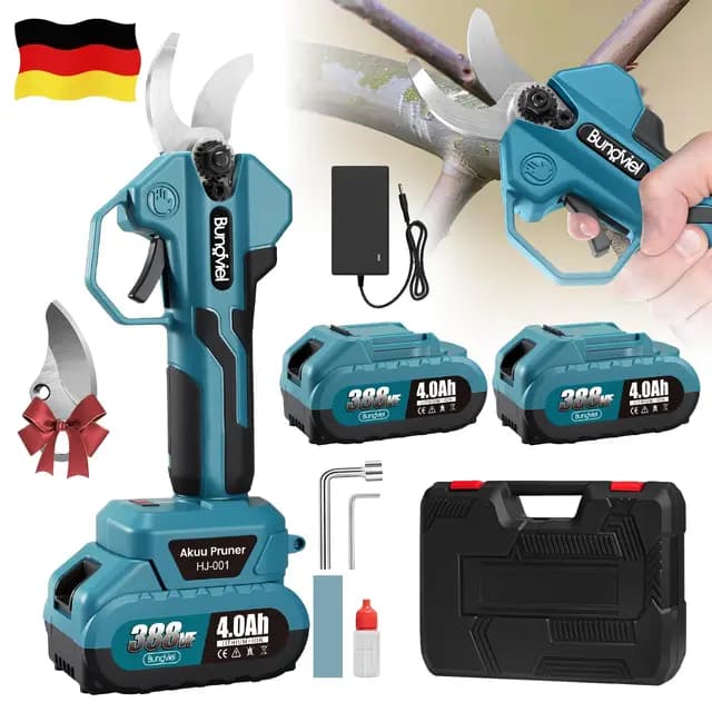 Bundviel XZJ2601-BLUE Akku-Astschere