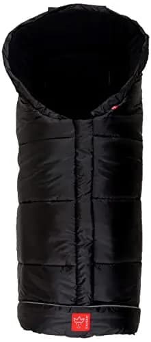 Kaiser Naturfelle 6570825 - Fußsack Iglu Thermo Fleece Farbe: schwarz – Bild 1