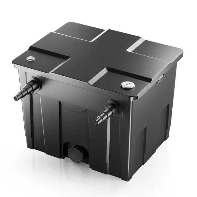 SunSun Bio CBF-350 Teichfilter bis 12000L Teichvolumen max. 8000L/h 1-Kammer Durchlauffilter Modulteichfilter Teich Filter Biofilter – Bild 1