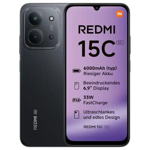 Xiaomi Redmi 15C 5G Smartphone