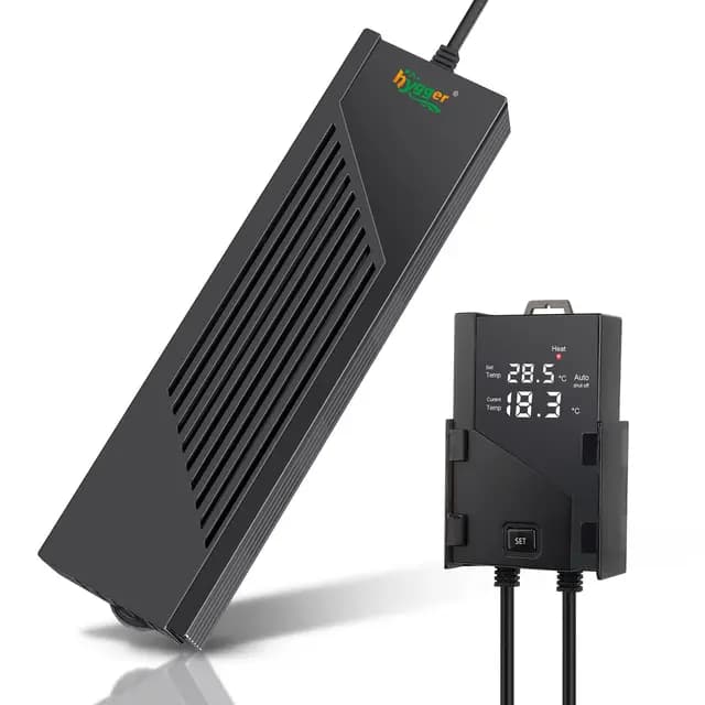 hygger Aquarium Heizstab 1000W mit externem LED-Controller