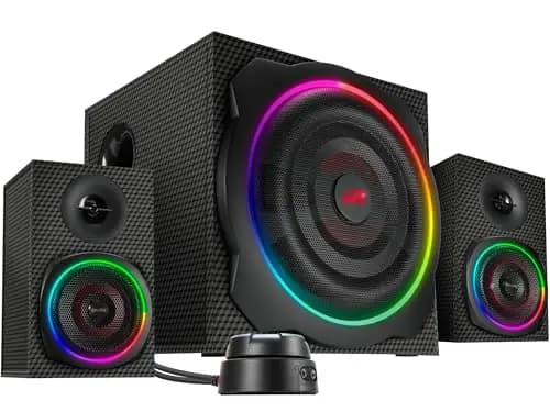 Speedlink GRAVITY CARBON RGB PC-Lautsprecher