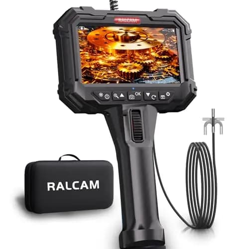 Ralcam Endoskopkamera 210° Schwenkkopf 5,5 mm Sonde IP67