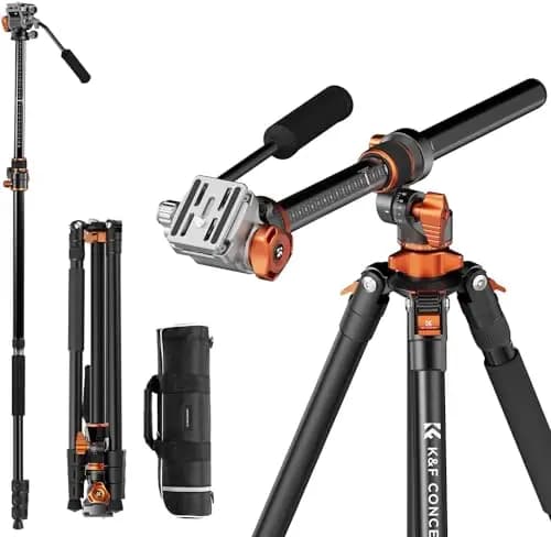 K&F CONCEPT T254A7 Aluminium Stativ