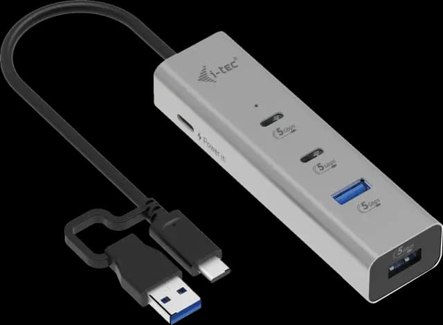 i-tec Charging Metal Hub USB-C/USB-A 3.0