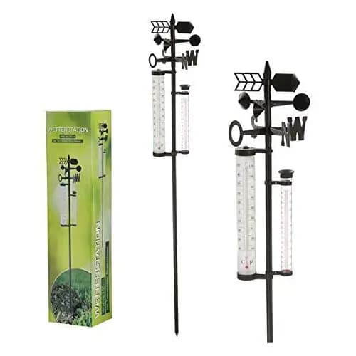 Posten Anker Wetterstation mit Regenmesser