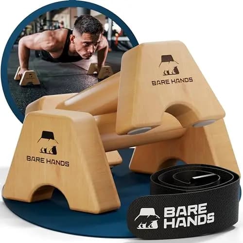 BareHands Holz Liegestützgriffe