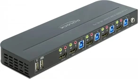 DeLOCK 4-Port 4K HDMI/USB KVM-Switch