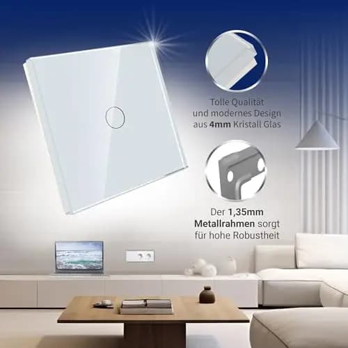 PULSAR Touch Lichtschalter 3-fach