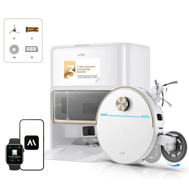 Mova V70 Ultra Complete Saugroboter