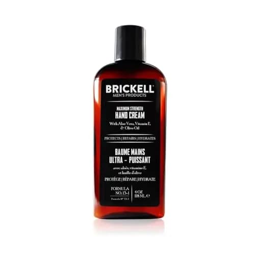 Brickell Men's Maximum Strength Handcreme