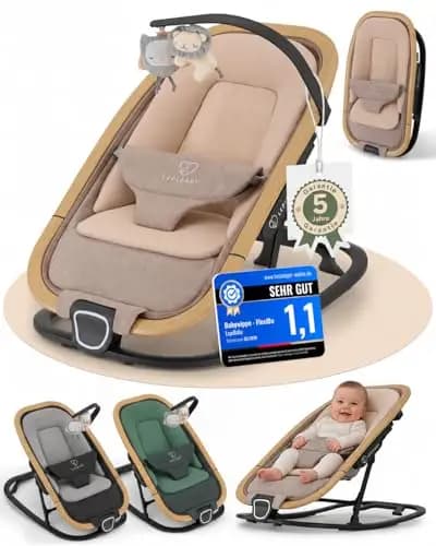 Lepibaby Faltbare Babywippe – Bild 1