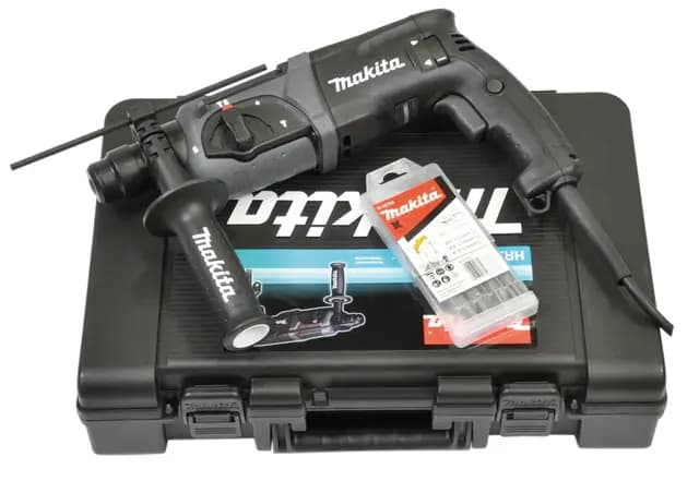 Makita HR2470BX40 Kombihammer SDS-Plus mit Bohrerset
