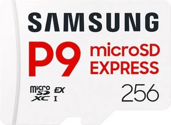 Samsung P9 microSDXC Speicherkarte