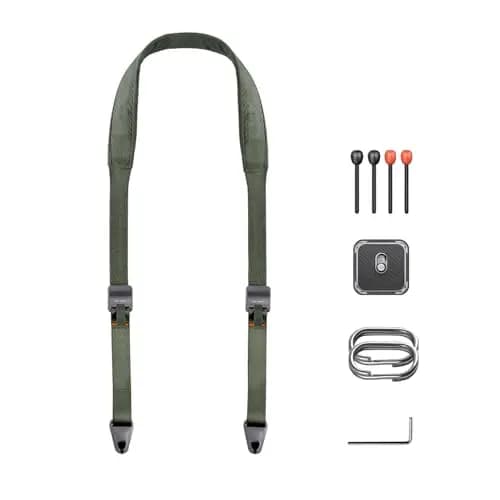 PGYTECH Kamera Schultergurt Breit Kameragurte für Fotografen 110-152 CM Verstellbarer Schnellverschluss Kamera Nackengurt für DSLR SLR