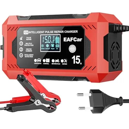 EAFCar 15A Smart Autobatterie Ladegerät