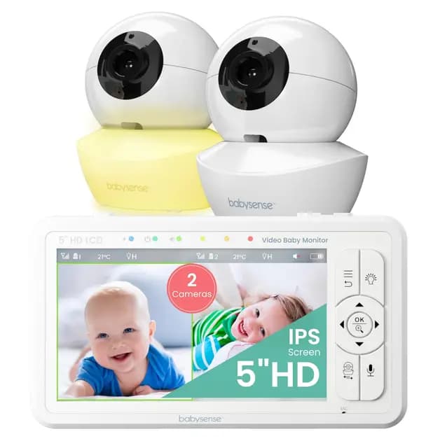 Babysense HD 5 Zoll Video-Babyphone