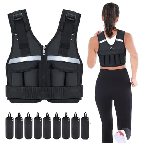 Sportneer Verstellbare Gewichtsweste 0,9–19 kg – Bild 1