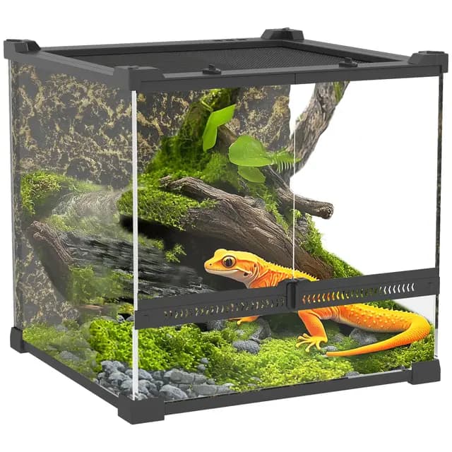 PawHut 24L Reptilien Terrarium