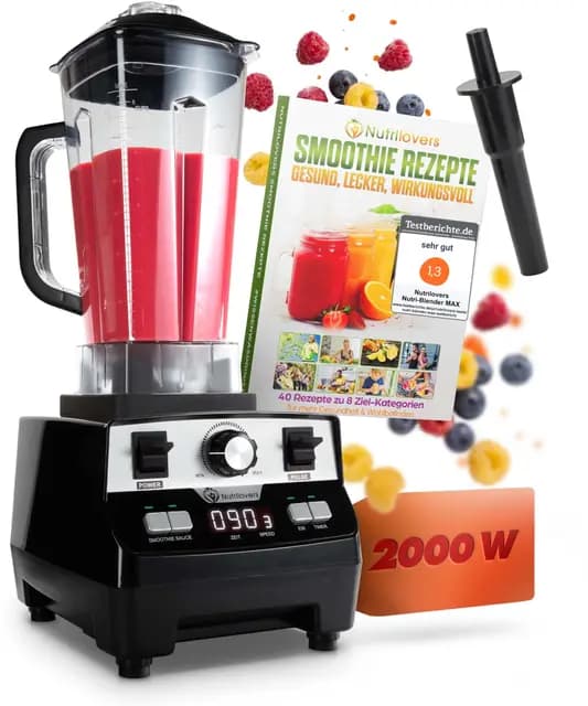 Nutrilovers NUTRI-BLENDER MAX Standmixer