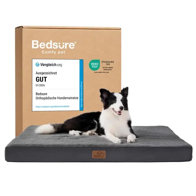 BEDSURE Orthopädisches Hundebett Groß