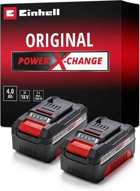 Einhell PXC-Twinpack 4,0 Ah Akku-Set