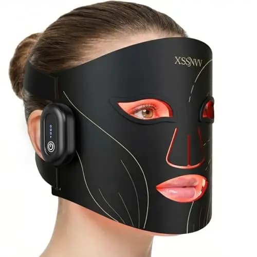 XSSNVV SKB-2418 LED-Gesichtsmaske kabellos 4 Modi