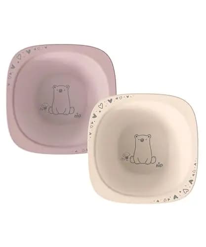 nip Babybrei-Schüssel Rosa