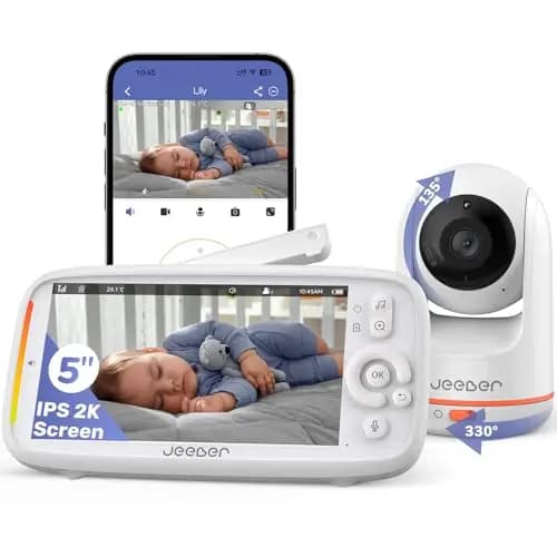 jeeber 2K Babyphone mit Kamera