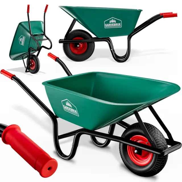 Gardebruk Schubkarre 100 Liter Luftreifen 250 kg