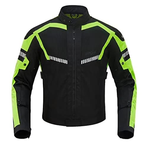 BORLENI Motorradjacke Panzerschutz