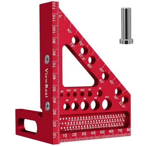 ViewReal 3D-Gehrungswinkel Multifunktional Aluminiumlegierung 22,5–90° – Bild 1