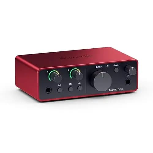 Focusrite Scarlett Solo 4G USB-Audio-Interface