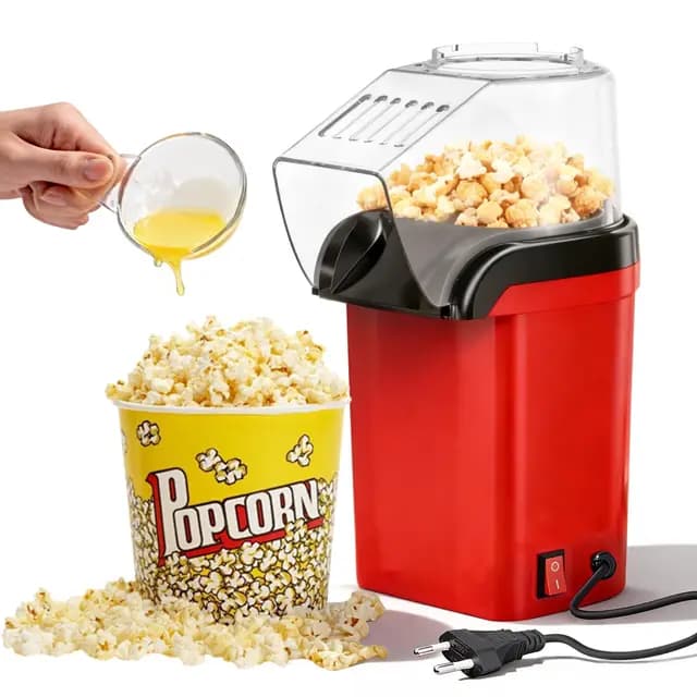 Dcceeo 1200W Heißluft-Popcornmaschine