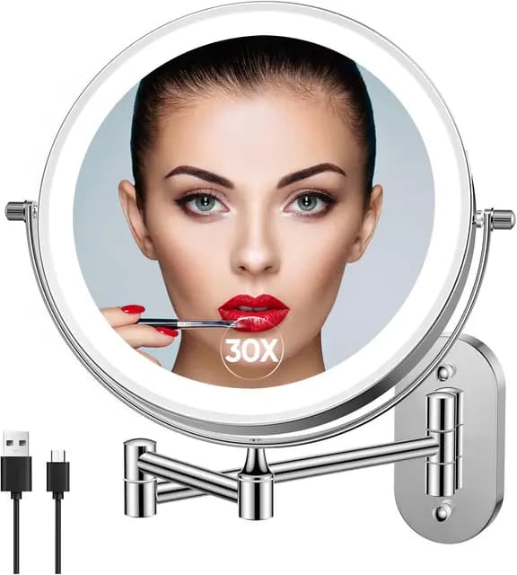 FUNTOUCH 4000mAh LED Kosmetikspiegel – Bild 1