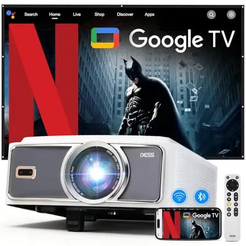 DESS Full-HD 1080P Smart Beamer