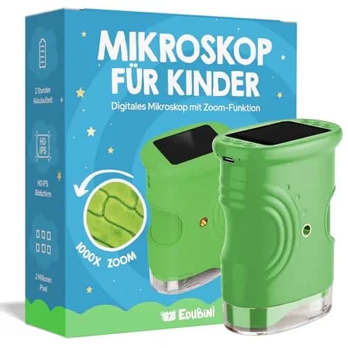 Edubini 1000x Digitales Kinder-Mikroskop