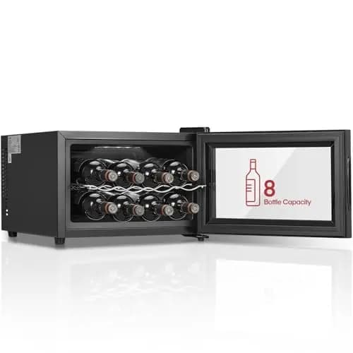 FOHERE 8-Flaschen Weinkühlschrank