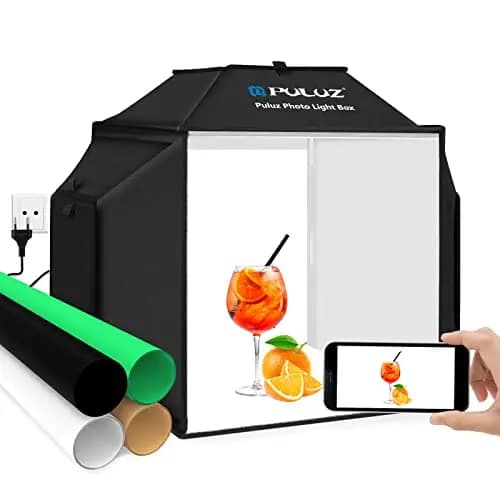 PULUZ 40x40cm Fotobox LED-Set