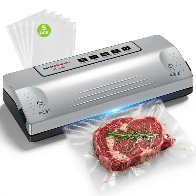 Bonsenkitchen VS1800 Vakuumierer – Bild 1