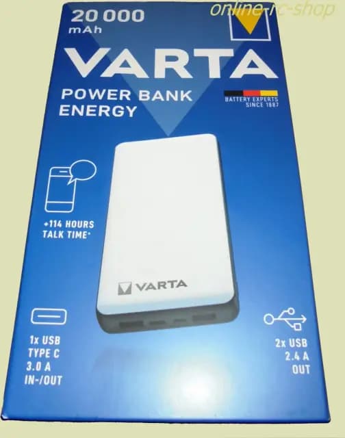 Varta Energy 20000 Powerbank