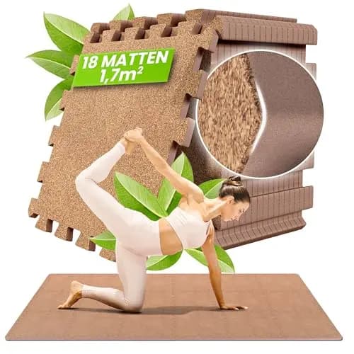 BeMaxx EVA Bodenschutzmatte Set